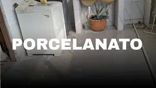 INICIANDO mais uma OBRA - COMO ESTA FICANDO O PORCELANATO