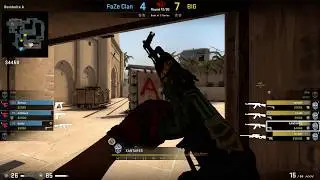 CS:GO POV Demo BIG XANTARES (24/13) vs FaZe (de_mirage)