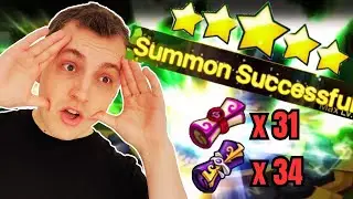 Je lui ai invoqué mon PREMIER Nat 5 LIGHT & DARK ! (Summoners war Summon Session)