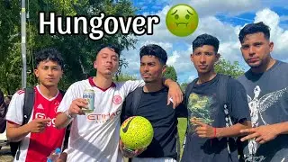 WE PLAYED A SUNDAY LEAGUE GAME HUNGOVER!!! (Bad idea)