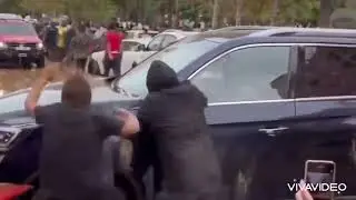 Spanish Prime Minister Sanchez attacked in Valencia where 200 people died in the floods.