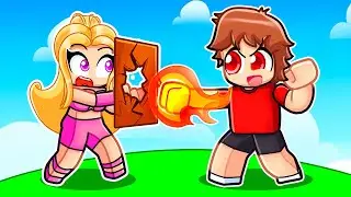 Roblox One Inch Punch Simulator With MY CRAZY FAN GIRLS...