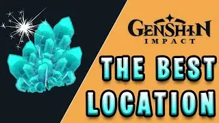 3 Crystal Chunk Location (Up To 6 chunks each) - Genshin Impact Indonesia #Crystal #Farm #Location
