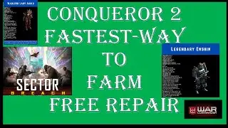 War Commander: [ WARLORD LADY AKIKO] SECTOR BREACH CONQUEROR 2/ FASTEST-WAY TO FARM/ FREE REPAIR