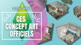 Ces concept art officiels auraient été incroyables | SIMS 4 ✍️