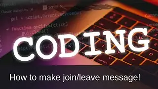 How To Make A Join/Leave Message! (Roblox Studio Beginner Guide) 🛠️
