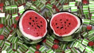 Amazing Handmade Candy Making - Water Melon - Japanese