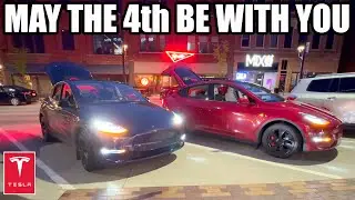 May The 4th Be With You! | Star Wars Tesla Light Show