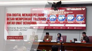 Semarak Bulan Pancasila UNEJ, Era Digital Jadi Peluang Besar Perkuat Toleransi Antar Umat Beragama