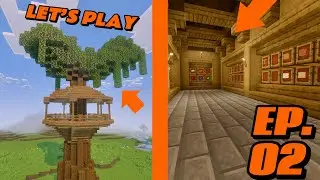 Ultimate Minecraft Base FINISHED! | Lets Play Survival Minecraft Episode 2