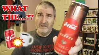 Trying NEW Coca Cola With Coffee ☕😮