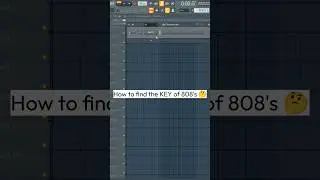 Easy way to find KEY of 808's in FL StudioHope it's helpful 