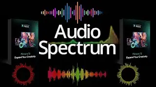 How To Make Audio Visualizer in Filmora || Audio Spectrum Video Edit Filmora 13