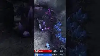 Classic Dark Templar blink attack against Rogue in StarCraft 2