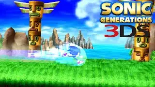 Sonic Generations (3DS) [4K] - All Modern Stages (S-Rank, No Damage)