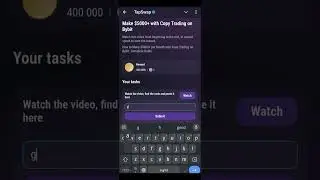 28 August TapSwap Code Today |How to Make $5000+ per Month with Copy Trading on Bybit Complete guide