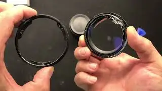 How to repair Nikon lens 28-75 F 2.8 broken filter frame and 1G lens group