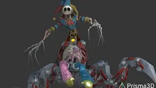 Prototype test animation 😁..💀🔥 prisma 3D