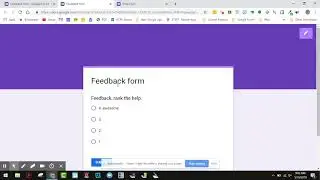 Google Form - Use two forms and Presentation message collect the prize.
