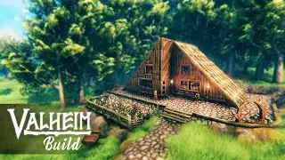Valheim | How To Build a Survival Triangle House