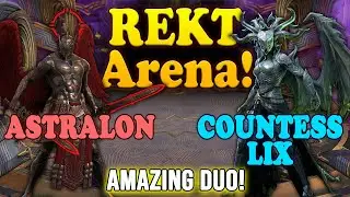 REKT Arena! - Countess Lix and Astralon | Raid Shadow Legends 