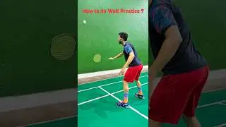 Improve your Defense, Reflexes and Forearm Strength | How to do Wall Practice and there Advantages🏸