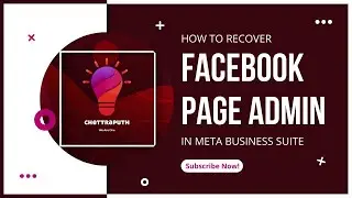 How To Recover Facebook Page Admin Roles In Meta Business Suite