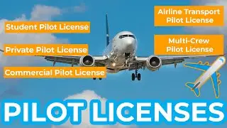 PILOT TRAINING | Getting your Pilot License: SPL, PPL, CPL, ATPL, MPL Explained