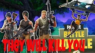 Dont Play  With Strangers On Fortnite Battle Royale!!!