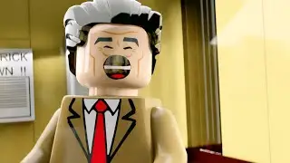J. Jonah Jameson Laughing in LEGO