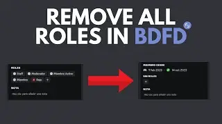 REMOVE ALL ROLES IN BDFD
