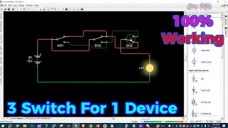 3 Switch For 1 Device On/Off | 3 Way Switch | On/Off Switch  