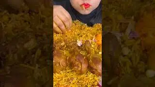 Chicken Biryani #asmr #mukbang #asmreating #food