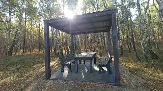Полимерная беседка