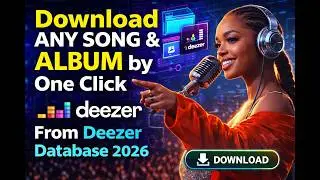 Download any Song and Album by one Click from Deezer Database using deemix || 