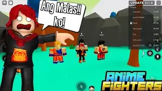 NAPAKA MALAS KO SA LARONG TO! | Anime Figthers Simulator #1 (Roblox Tagalog)
