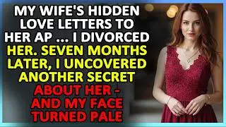 My Wife's Hidden Love Letters To Her AP    I Divorced Her  Seven Months Later    Drama Story