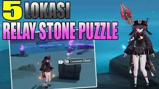 All Yashiori Island Relay Stone Puzzle - Genshin Impact