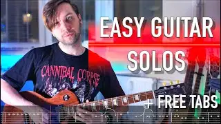 EASY GUITAR SOLOS | + FREE TABS