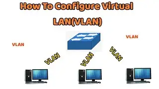 How To Configure VLAN | Virtual LAN | VLAN Configuration | CISCO Packet Tracer