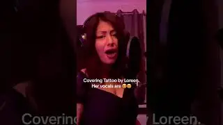 Covering @loreen Tattoo. ❤️🎤 #music #cover #singer #shorts  #viral #trending #coversong