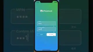 mPassbook (01) : Sign-up and Account Transaction View