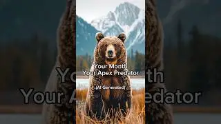 Ai Draws Your Month Your Apex Predator!