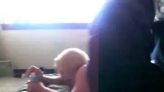 andrew and my little sister (: