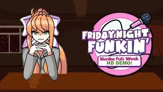 VS Monika HD Mod [Demo] (Your Demise) | Friday Night Funkin'