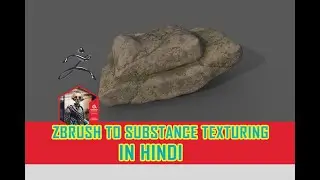 ZBRUSH TO SUBSTANCE TEXTURING | substance painter tutorial