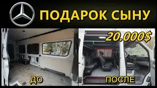 Sprinter: Converting a cargo van into a crew van + sleeper cab