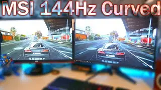 180$ Curved 144Hz FreeSync Monitor (MSI Optix MAG24C-3061)