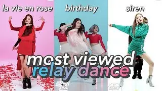 Top 30 most viewed 릴레이댄스 RELAY DANCE | June 2018