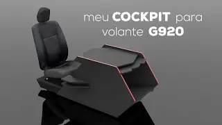 Cockpit para volante G920 - Simulador